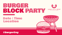 Burger Grill Party Animation