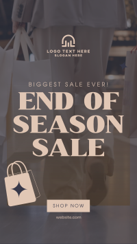 End of Season Shopping Video