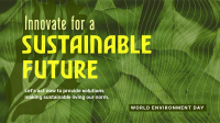 Environmental Sustainable Innovations Animation