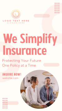 Simplify Insurance  Facebook Story Design