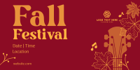 Fall Festival Celebration Twitter Post