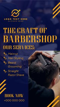 Grooming Barbershop Instagram Story