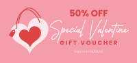 Valentine Heart Bag Gift Certificate