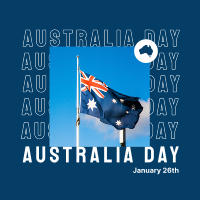 Australia Flag Linkedin Post