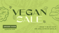 Trendy Vegan Sale Animation