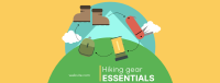 Hiking Gear Essentials Facebook Cover