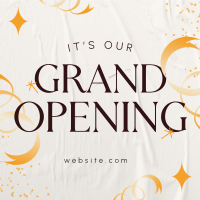 Ribbon Grand Opening Linkedin Post Image Preview