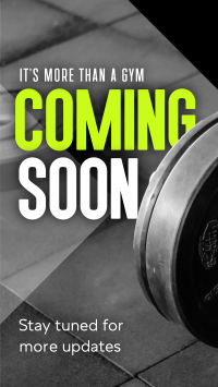 Stay Tuned Fitness Gym Teaser TikTok Video