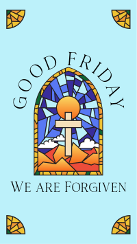 Good Friday Stained Glass Video