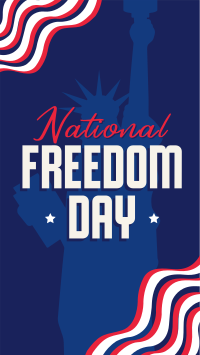 Freedom Day Celebration Facebook Story