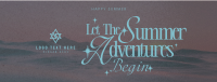 Nostalgia Summer Vacation Facebook Cover Design