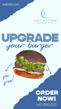 Upgrade your Burger! Instagram Story