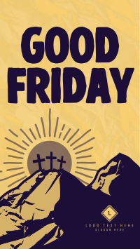 Good Friday Golgotha Instagram Story