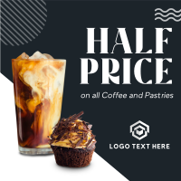 Half Price Coffee Instagram Post