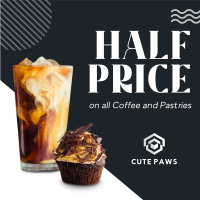 Half Price Coffee Instagram Post