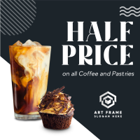 Half Price Coffee Instagram Post Image Preview