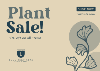 Plant Shop Postcard example 1