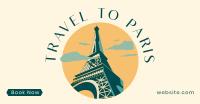 Paris Travel Booking Facebook Ad