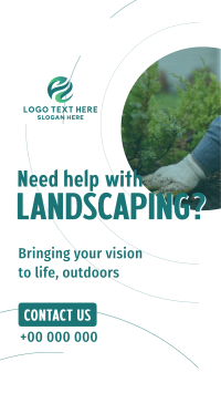 Clean Landscape Services Instagram Story