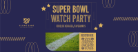 Super Bowl Sport Facebook Cover Image Preview