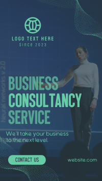 Business Consulting Service TikTok Video Design