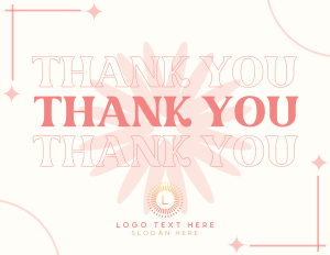 Generic Shapes Thank You Card Image Preview