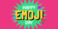 Happy Emoji Day Twitter Post