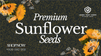 Premium Sunflower Products Animation