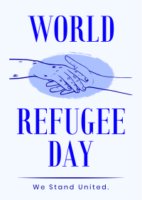 We Celebrate all Refugees Flyer