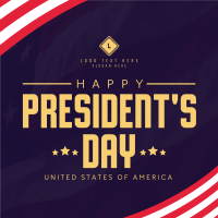 Presidents Day USA Instagram Post