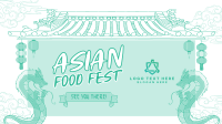 Oriental Restaurant Facebook Event Cover