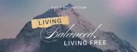 Living Balanced & Free Facebook Cover Image Preview