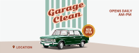 Garage Clean Facebook Cover