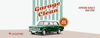 Garage Clean Facebook Cover Image Preview