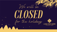Closed for the Holidays Animation