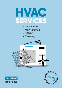 HVAC Services Poster