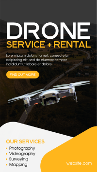 Drone Service Facebook Story