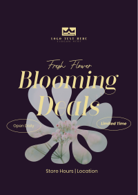 Fresh Flower Deals Poster