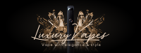 Luxury Vapes Facebook Cover