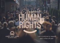 Human Rights Postcard example 2