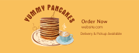 Delicious Breakfast Pancake  Facebook Cover