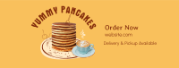 Delicious Breakfast Pancake  Facebook Cover Image Preview