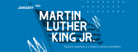 Honoring Martin Luther Facebook Cover Design