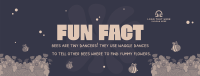 Bee Day Fun Fact Facebook Cover Design