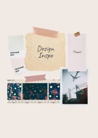 Travel Moodboard  Poster