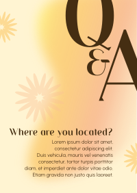 Chic Q & A Flyer