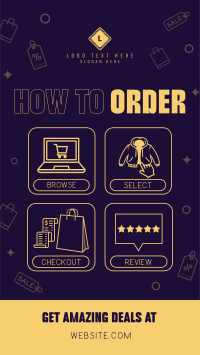 Simple Ordering Guide Instagram Story