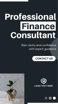 Modern Professional Finance Consultant Agency Instagram Story Image Preview