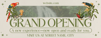 Vintage Luxe Grand Opening Facebook Cover Image Preview