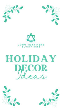 Christmas Decoration Ideas Instagram Story Design